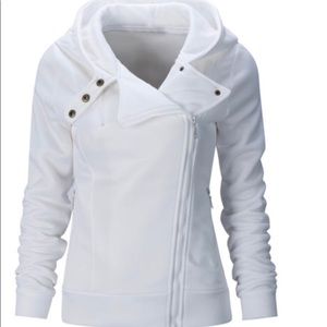 Light weight jacket/sweatshirt with hoodie